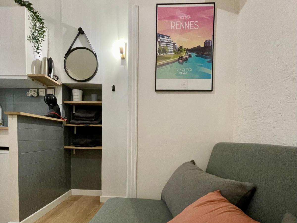 Le Cosy, Charmant Studio Centre Ville Rennes Kültér fotó